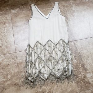 EUC SABINE 1920's style beaded dress